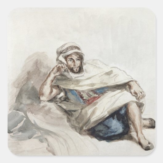 Seed Arab Vierkante Sticker (Voorkant)