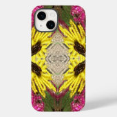 Seed Beading Floral Arrangement Abstract Case-Mate iPhone Case (Achterkant)