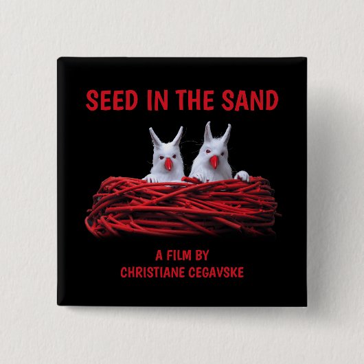 Seed in the Sand Square Button (Voorkant)