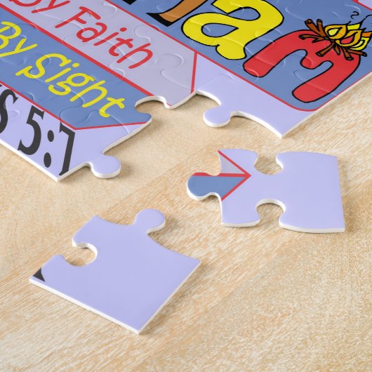 Seed of Abraham© - Esp & Eng Legpuzzel (Zijkant)