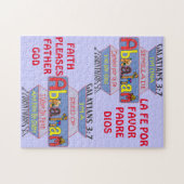 Seed of Abraham© - Esp & Eng Legpuzzel (Horizontaal)