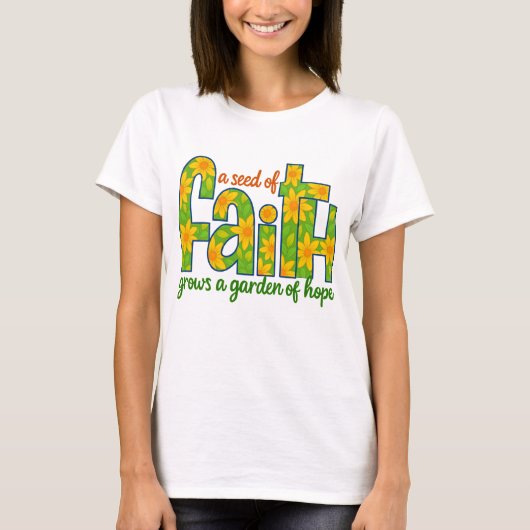 SEED OF FAITH T-SHIRT (Voorkant)