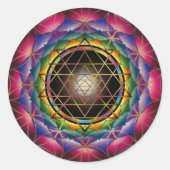 Seed of Life Mandala Stickers (Voorkant)