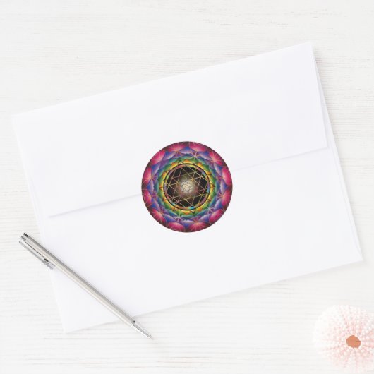 Seed of Life Mandala Stickers (Envelop)
