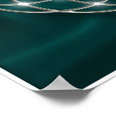 Seed of life - Tube Torus - Flower of life -grün Poster (Hoek)