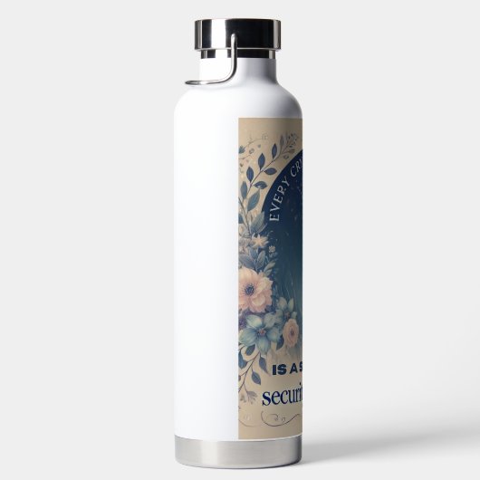 Seed of Love AI-kunst Waterfles (Rechts)