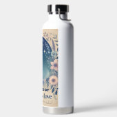 Seed of Love AI-kunst Waterfles (Links)