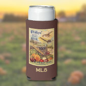 Seed Packet Catalog Boerderij  Veggie Monogram Seltzer Blikjeskoeler