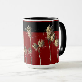 Seed Pods on a Combo Mug (15 oz) Mok