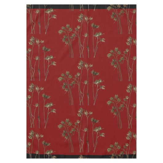 Seed Pods on a Tablecloth Tafelkleed (Voorkant)