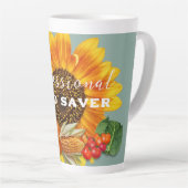 Seed Saver Groenterand Aangepast Latte Mok (Rechterhoek)