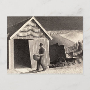 Seed Time and Harvest, 1937, ingediend door Grant  Briefkaart