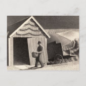 Seed Time and Harvest, 1937, ingediend door Grant  Briefkaart (Voorkant)