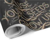 Seeds Grow Up the same way hip hop Wrapping Paper Cadeaupapier (Rol Hoek)