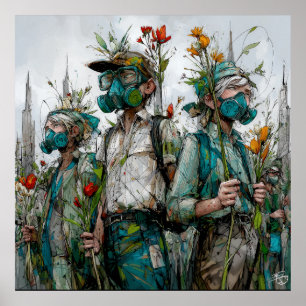 Seeds of Resistance beroemd gemaakt door Solarpunk Poster