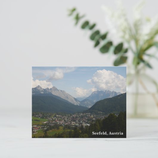 Seefeld Austria Briefkaart (Staand voorkant)