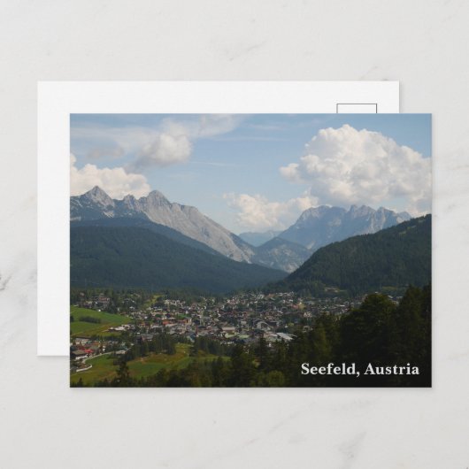 Seefeld Austria Briefkaart (Voorkant / Achterkant)