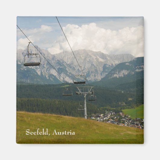 Seefeld Austria Magnet (Voorkant)