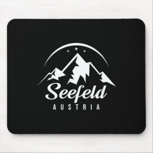 Seefeld Oostenrijk Skigebied Skiën Snowboarden Sou Muismat