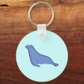 Seehund Robbe seal Sleutelhanger (Voorkant)