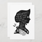 Seek Adventures Northanger Abbey Quote Kaart (Voorkant / Achterkant)