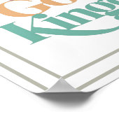 Seek First God's Kingdom Matthew 6:33 Biblical Poster (Hoek)