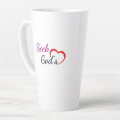 Seek God's Heart  Latte Mok (Linkerhoek)
