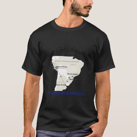 Seek Out Adventure It'S For The Soul T-shirt (Voorkant)
