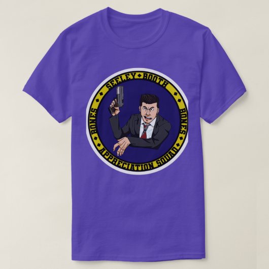 Seeley Booth Appreciation Squad 2 T-shirt (Design voorkant)