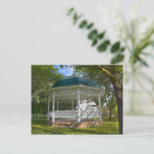 Seelye House Gazebo, Abilene, Kansas Briefkaart (Staand voorkant)