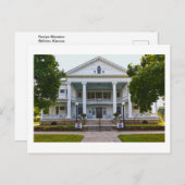 Seelye Mansion, Abilene, Kansas Briefkaart (Voorkant / Achterkant)