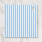 Seersucker Bow Stropdas Personalized Favor Gift La Bedankjes Labels (Achterkant)