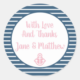 Seersucker Dank u  Sticker