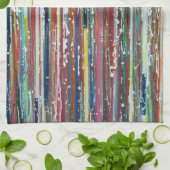 Seersucker keukenhanddoek (Gevouwen)