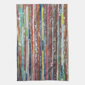 Seersucker keukenhanddoek (Verticaal)