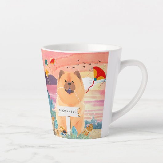 SEESHELLZ 4 SALE chow Latte Mok (Rechts)