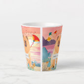 SEESHELLZ 4 SALE chow Latte Mok (Voorkant)