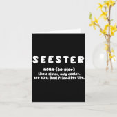 Seester Definition Like A Sister Only Cooler  Kaart (Gele Bloem)