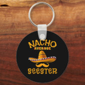 Seester Funny Mexican Sister Joke Humor Cinco de M Sleutelhanger (Voorkant)