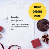 Seester Noun: Een zus, maar koeler - Hoodie / Shir