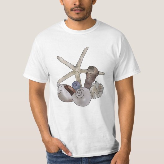 Seestern am Strand T-shirt (Voorkant)