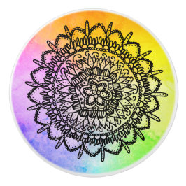 Seestern Mandala Keramische Knop