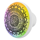 Seestern Mandala Keramische Knop (Rechts)