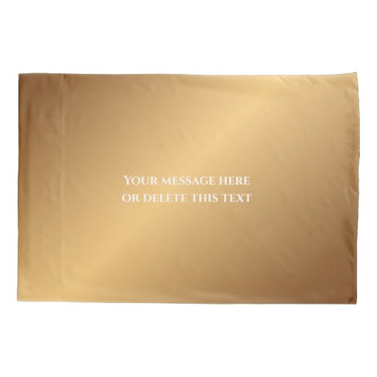 Sefira Herinder Gold en White Kussensloop (Achterkant)