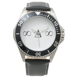 SEG Custom Leather Watch met wijzerplaat set Horloge