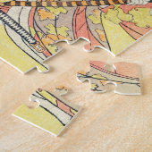 Segawa Kikunojo als Woman Katsukawa Shunsho art Legpuzzel (Zijkant)