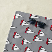 Segelboot Strandlaken (In situ)