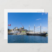 Segelschiff im Hafen von Halifax Briefkaart (Voorkant / Achterkant)