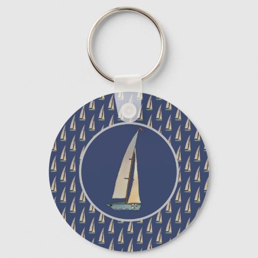 Segelschiff schlüsselanhänger sleutelhanger (Voorkant)