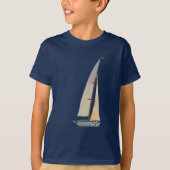 Segelschiff T-shirt (Voorkant)